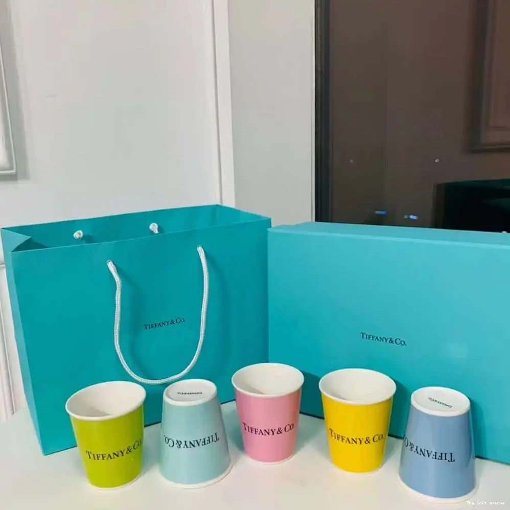 TIFFANY COFFEE SET CUP 0616